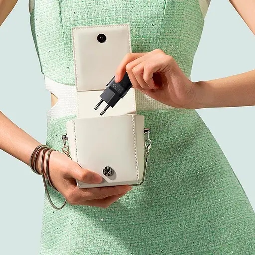 Адаптер мережевий Baseus GaN5 Fast Charger (mini) |1Type-C, 25W/3A, PD/QC| (With C to C 100W 1m cable) - фото 2