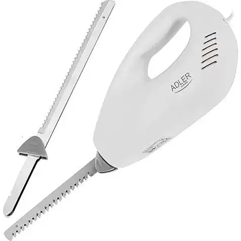Электронож Adler AD 4512 с 2 комплектами ножей из нержавеющей стали - фото 3