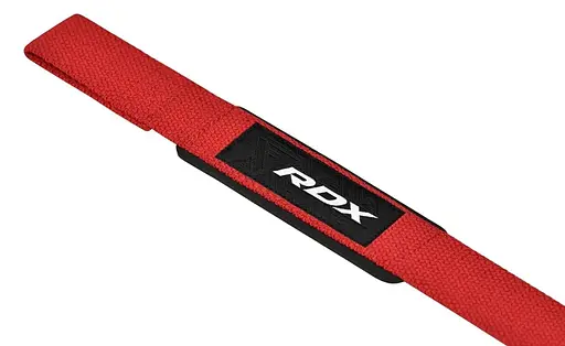 Лямки для тяги RDX W1 Gym Single Strap Red Plus (WAN-W1R+) - фото 3