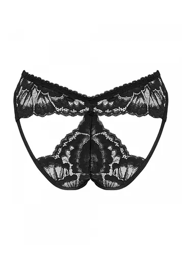 Трусики Obsessive Alessya XS/S чорний - фото 8