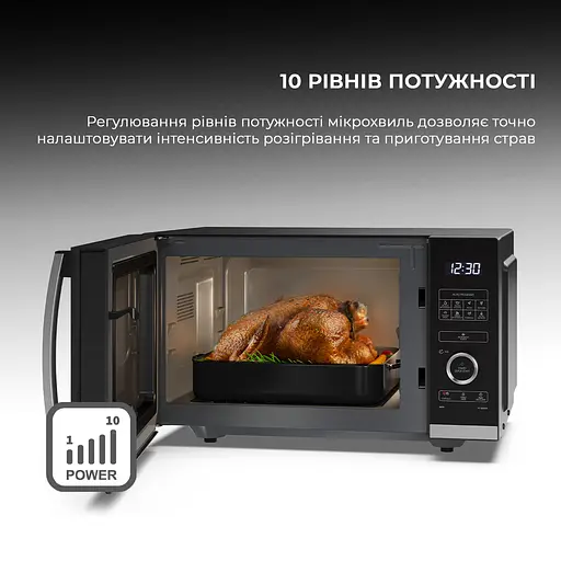 Мікрохвильовка Sharp YC-QS254AE-B - фото 7