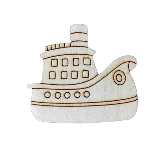 Набір дитячої творчості Розпис по дереву "Магніти-мрія моряка" РД-010 - фото 5