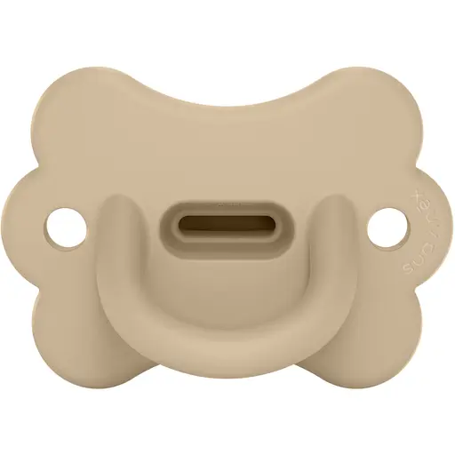 Пустушка Suavinex Colour Essence фізіологічна у формі метелика 6-18 місяців бежева (308917)