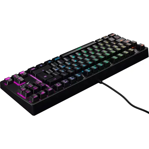 Клавіатура Xtrfy K4 TKL RGB Kailh Red UA Black XG-K4-RGB-TKL-R-UKR (131193) - фото 3