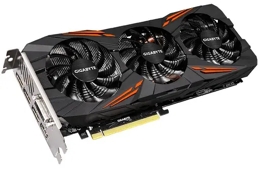 Видеокарта Gigabyte GTX 1070 8Gb Gaming G1 (GV-N1070G1 GAMING-8GD) (GDDR5, 256 bit, PCI-E v3.0) Б/у - фото 3