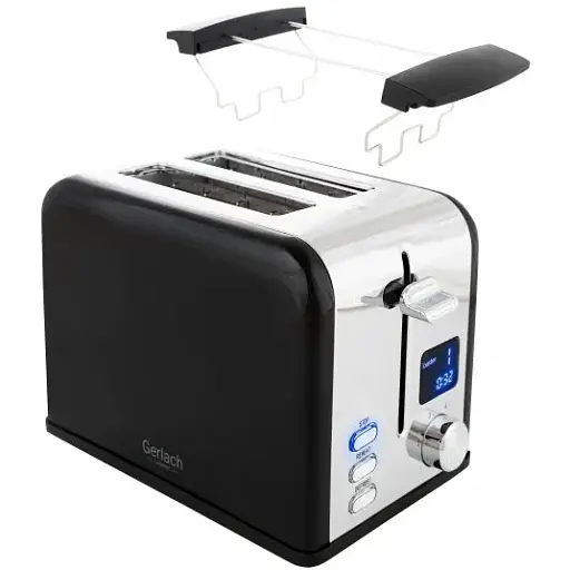 Тостер Gerlach 1100Вт GL 3221 Cream - фото 1