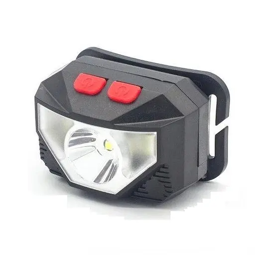 Налобный фонарик JY-108 CREE XPE + 2хCOB Micro USB