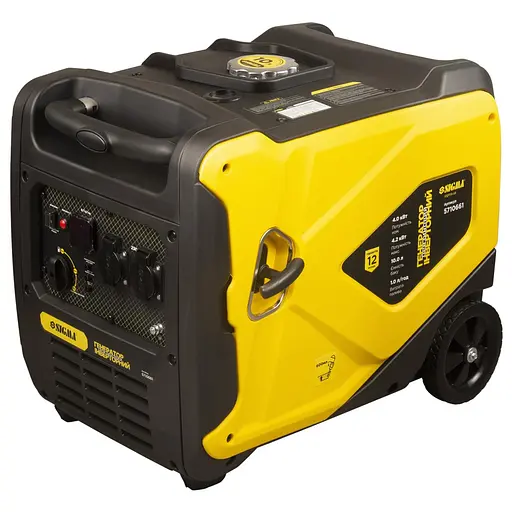 Генератор інверторний SIGMA 4.0/4.2 кВт, однофазний, ручний запуск (5710661) - фото 1