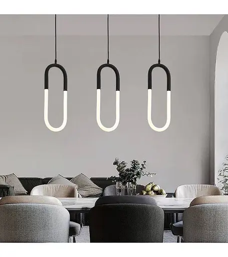 Люстра-підвіс Romin FZ 9097-600 BK чорний - фото 1