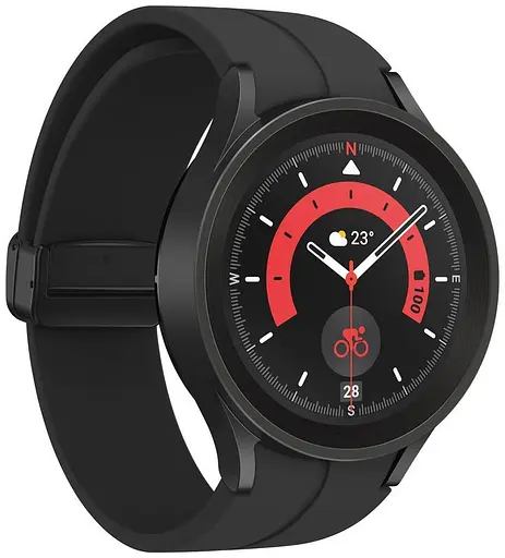 Смарт-годинник Samsung Galaxy Watch5 Pro 45mm Titanium Black EU (SM-R920NZKA) Б/В [159930] - фото 3