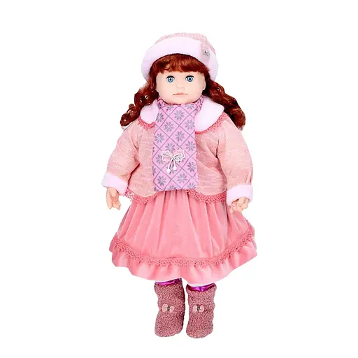 Кукла Соломия, 56 см, интерактивная, музыка, звук украинский, 100 фраз, стихи, сказки, английский, запись (в ассортименте)