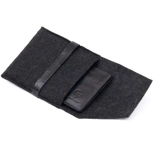 Мужской кожаный кошелек Grande Pelle 11.5х9х0.7 см acs0015933 - фото 5