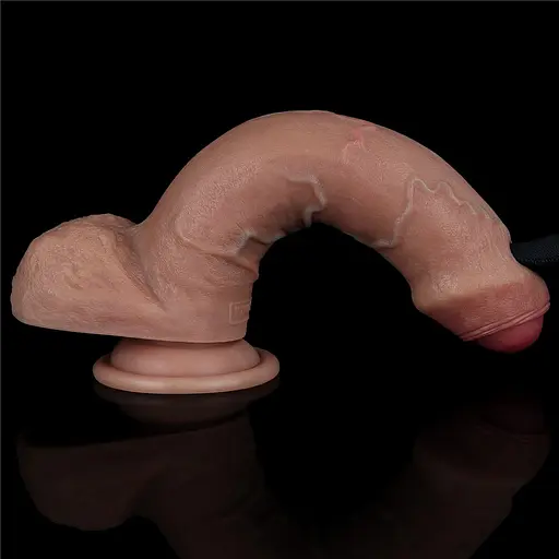 Фаллоимитатор Lovetoy Dual-Layered Silicone Nature 20.5 см коричневый - фото 11