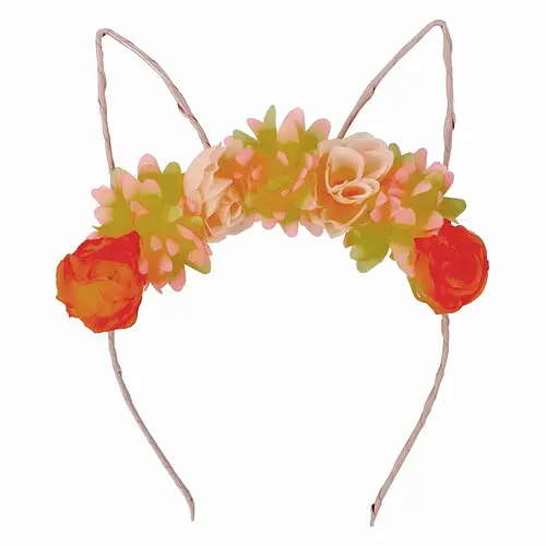 Вушка Зайка з квітами - фото 1