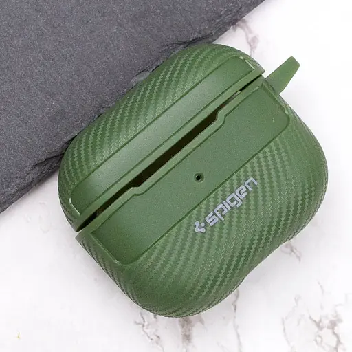 Футляр SGP Shockproof для наушников Airpods Pro Pine green - фото 2