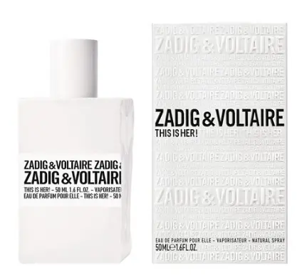 Оригинал Zadig & Voltaire This is her 50 мл парфюмированная вода - фото 1