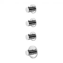 Термостат для душу/ванни Paffoni Modular Box chrome MDE019CR+MDBOX019, Хром - фото 6