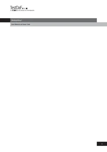 TestDaF Musterprüfung 1. Heft mit Audio-CD - фото 3