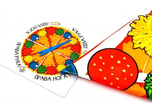 Настільна гра JoyBand Твістер Піца (Pizza Twist) (укр.) (17800) - фото 5