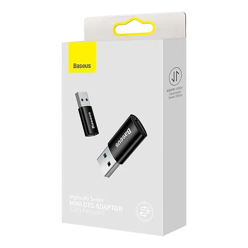 Перехідник Baseus Ingenuity Series Mini OTG Adaptor USB 3.1 to Type-C - фото 2