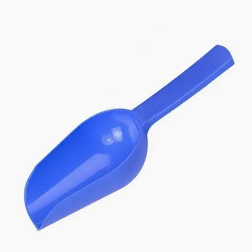 Совок пластиковый для сахара, специй и сыпучих продуктов Синий 84669 - фото 1