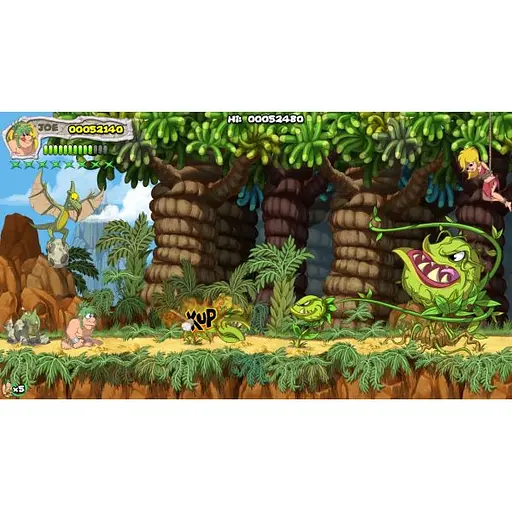 Игра New Joe and Mac Caveman Ninja - T-Rex Edition (русская версия) (Nintendo Switch) - фото 3