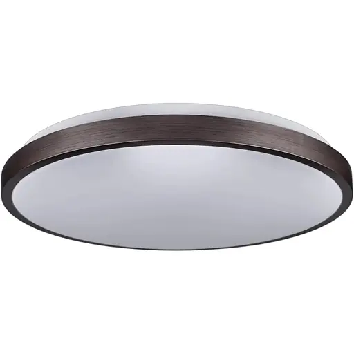 Потолочный светильник Vestum Ring матовый с ДК бронзовый 60W 395x60 мм 3000К-6500К - фото 1