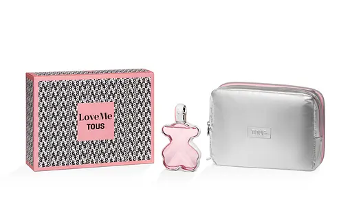 Подарунковий набір для жінок косметичка та парфумована вода LOVEME Tous 90 мл - фото 1