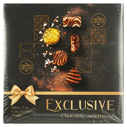 Конфеты шоколадные Aroma Grand Exclusive ассорти 200 г (932277)