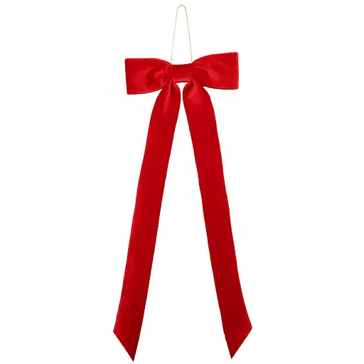 Украшение декоративное Yes! Fun Бант 38x16 см бордо (975092)