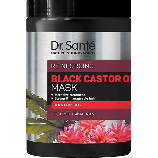 Маска для волосся Dr. Sante Black Castor Oil 1000 мл