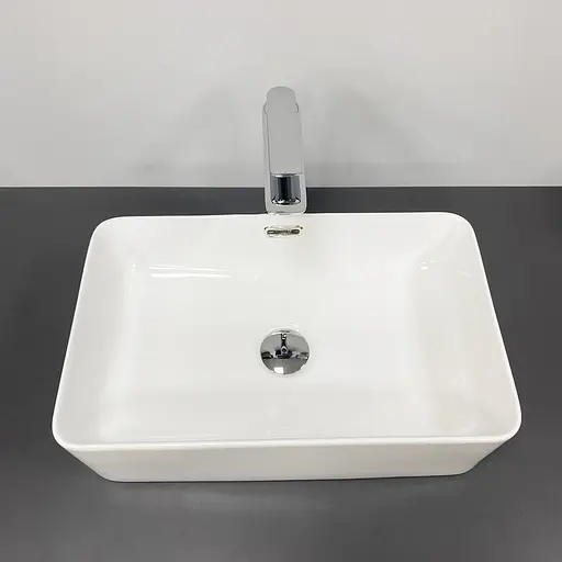 Умивальник VBI Arabba white накладний VBI-013501, Білий - фото 3