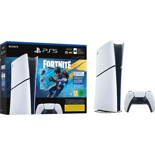Ігрова консоль Sony PlayStation 5 Slim Digital Edition 825GB + Fortnite Flowering Chaos Bundle (1000049851) [154431] - фото 1