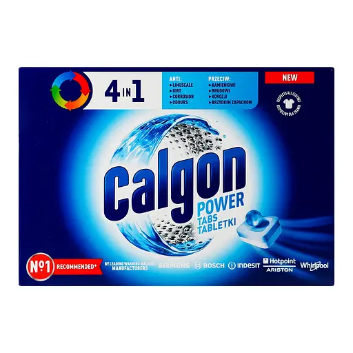 Уцінка. Засіб для пом’якшення води та запобігання утворенню накипу Calgon Powerball 4в1 у таблетках, 30 шт - фото 3