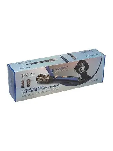 Фен-щетка IPARAH P-269R мультистайлер 2-в-1 для сушки и укладки волос, керамическое покрытие, 3 режима работы, синяя - фото 8