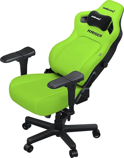 Игровое кресло Anda Seat Kaiser 4 Bright Green PVC Size XL (AD12YDDC-XLL-20-C-PV/C-01) - фото 4
