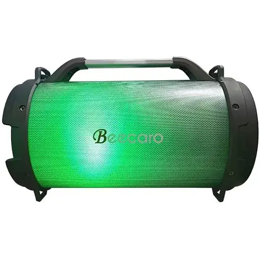 Колонка бездротова Beecaro RX28 18 Ватів RGB підсвітка ФМ-радіо - фото 1