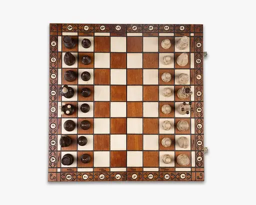 Шахи дерев'яні Wegiel "Амбасадор" (Ambasador) W3016 - фото 4