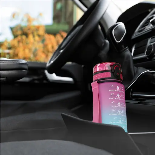 Пляшка для води 4FIZJO спортивна 500 мл 4FJ0628 Pink/Sky Blue (P-5905973400749) - фото 6