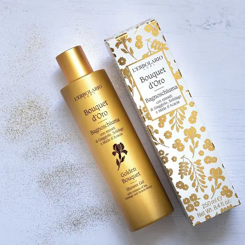 Піна для ванн-гель для душу Золотий Букет L'ERBOLARIO 250 мл - фото 2