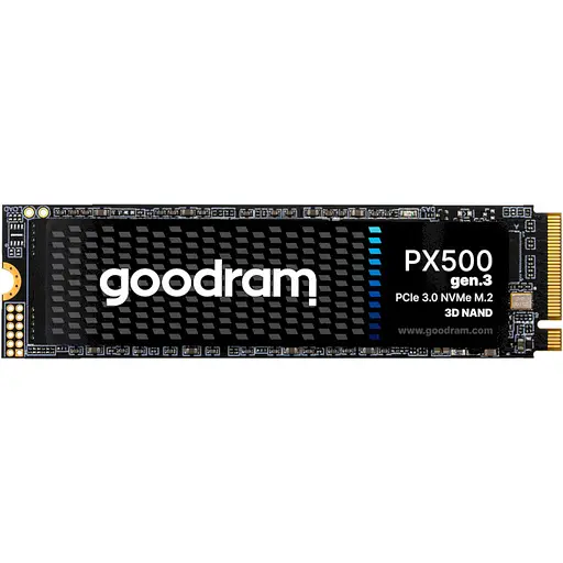 SSD диск Goodram PX500 M.2 2280 PCIe 3.0 x4 NVMe 3D TLC (SSDPR-PX500-01T-80-G3) - фото 1