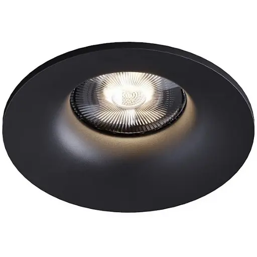 Светильник точечный врізний KLOODI KD-1210 BK - фото 1