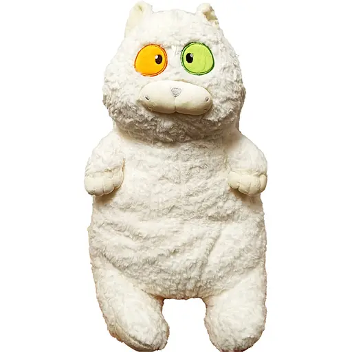 Мягкая игрушка Bambi Толстый кот 60 см белая