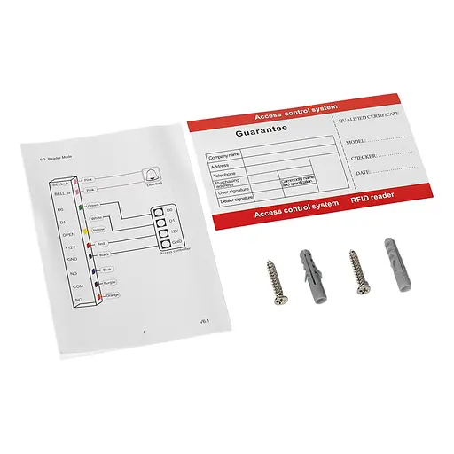 Клавіатура з контролером і зчитувачем Mifare Trinix TRK-1108MW (71-00097) - фото 6