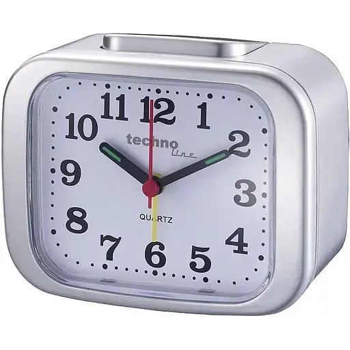 Часы настольные Technoline Modell XL Silver (Modell XL silber) - фото 4