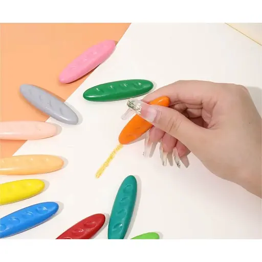 Набір кольорових олівців Deli Oil Painting Stick 24 шт. (118679) - фото 6