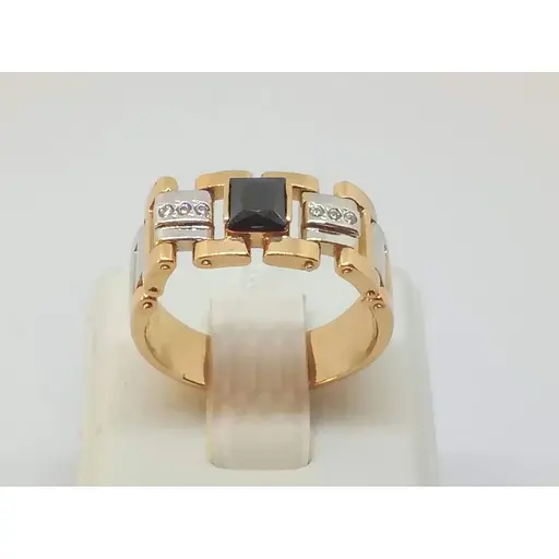 Золотое кольцо Империя золота с фианитами. ПЧ044.010И 21 - фото 2