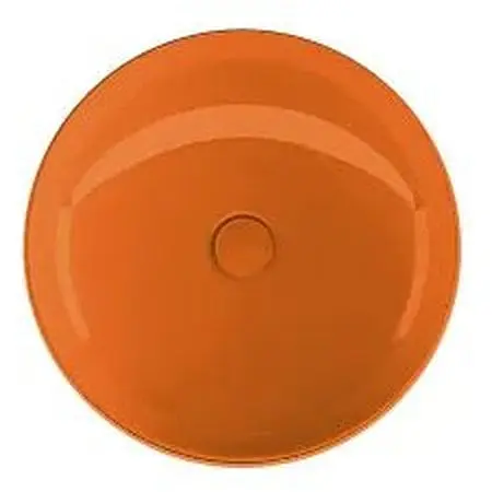 Умивальник Volle 43x43x10,5 см оранжевий 13-40-455Orange, Цветной - фото 1
