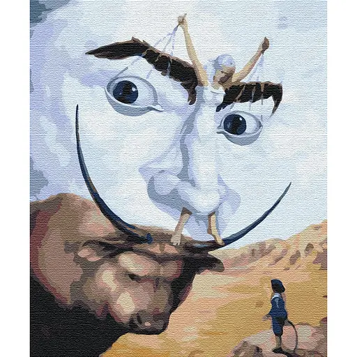 Картина за номерами Абстракція Далі Brushme 40x50 см кольорова 000221045