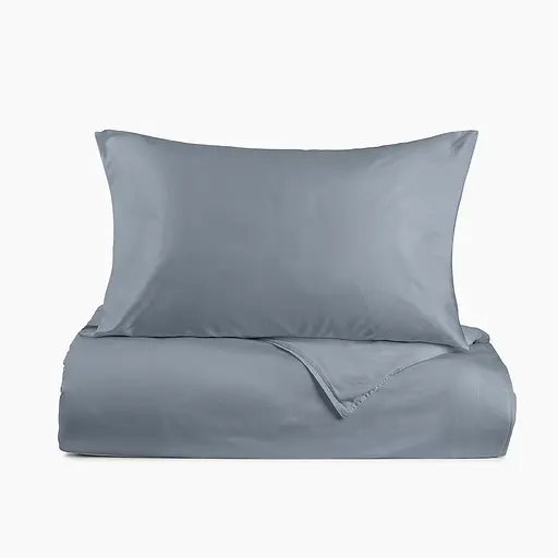 Простыня МВМ My Home Элегия 160x240 см облачно-серая (BL-FS-20 CLOUDY GRAY) - фото 4